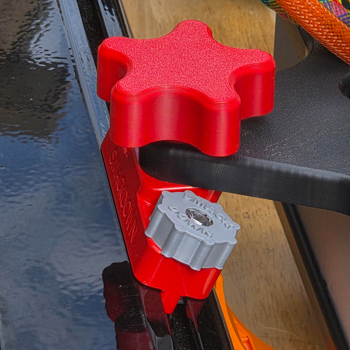 Track-Mounted Tool Caddy - Single