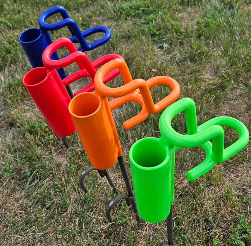 SmackDown Pipe Bank Rod Holders
