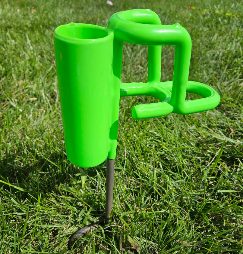 Bait Board (w/ Optional Bank Pipe Mount)