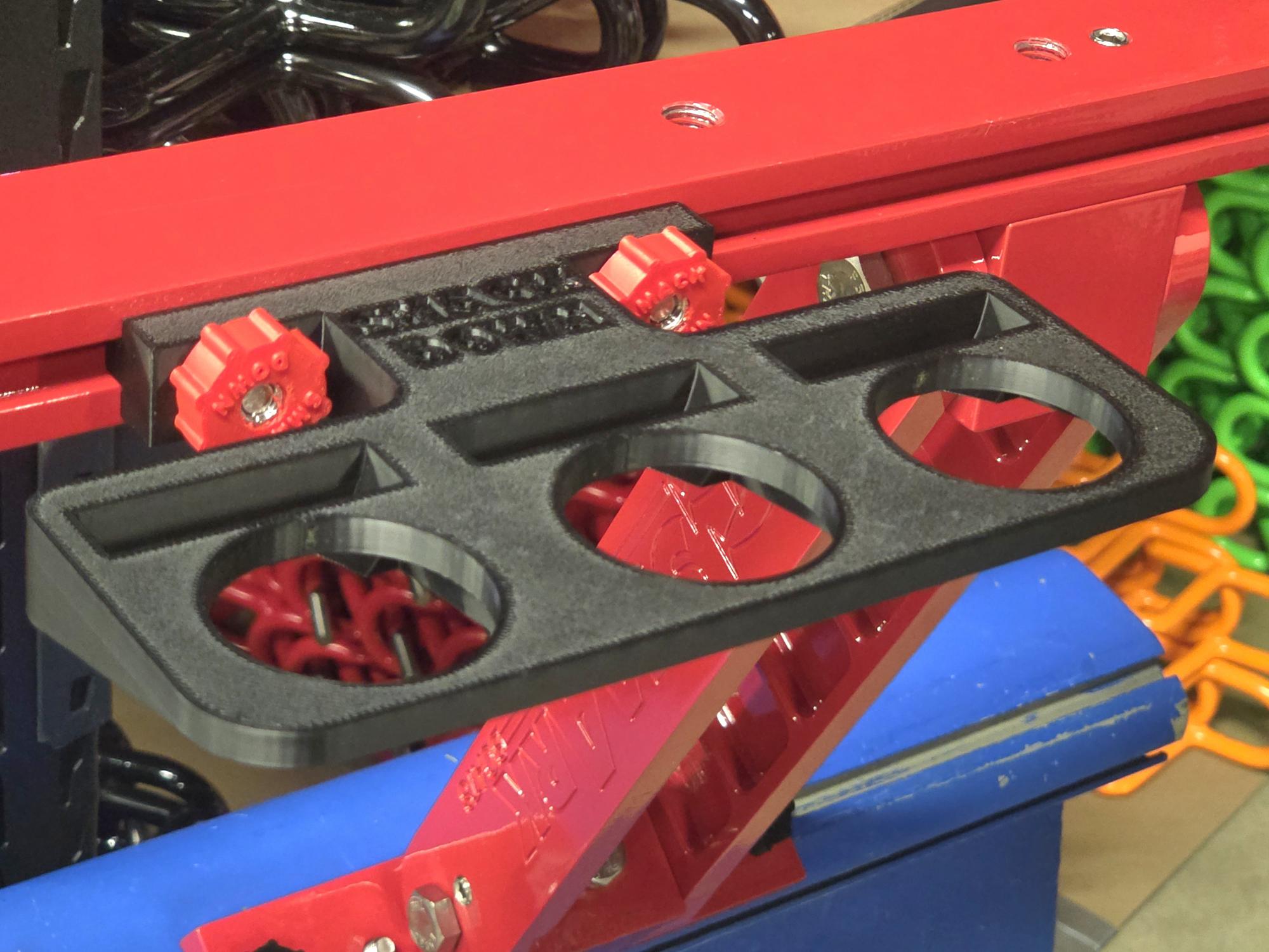 Track-Mounted Gulp Holder