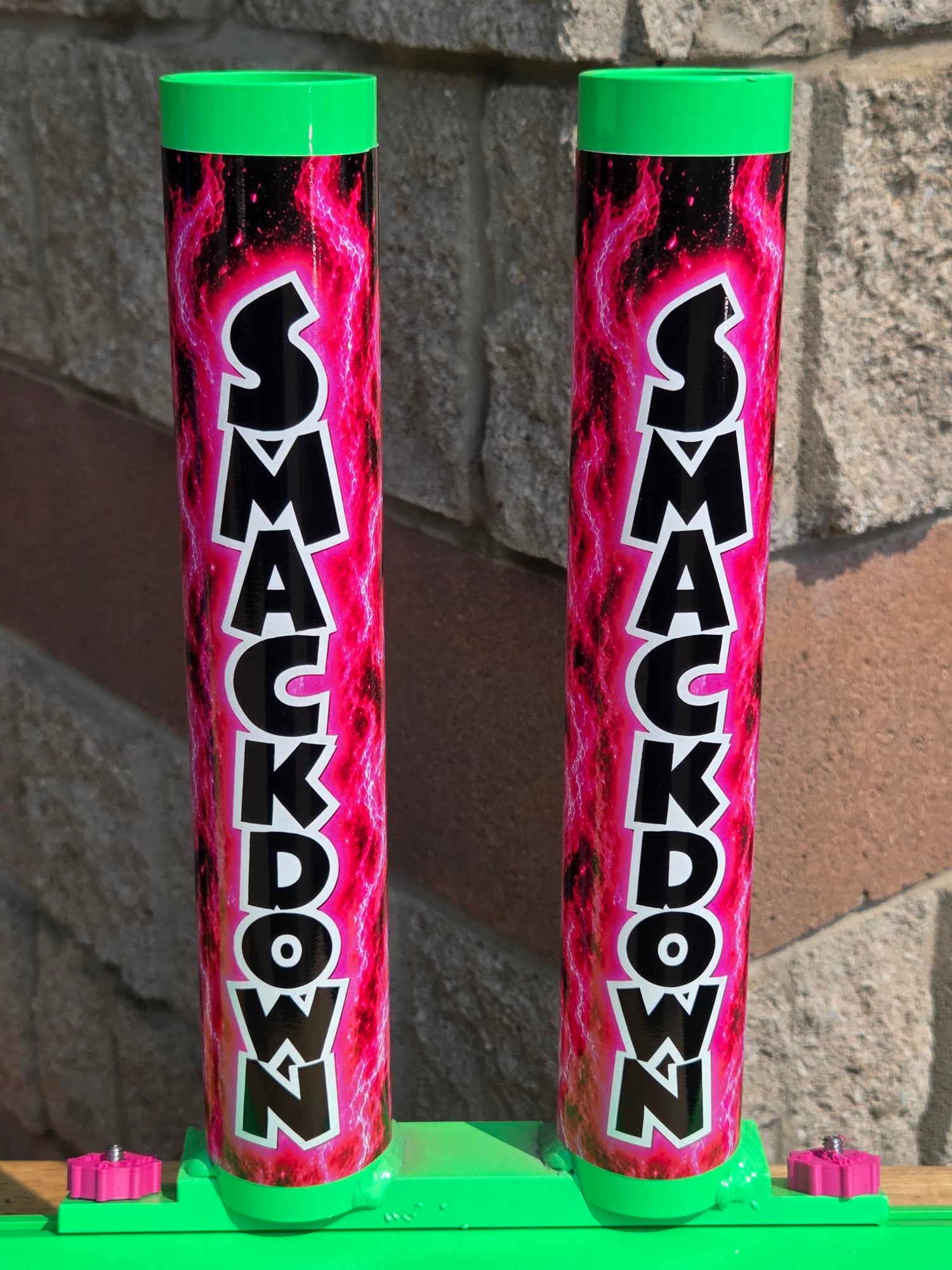Smackdown - Smokin' Hot Edition - TRACK MOUNTED Traveler Pipes