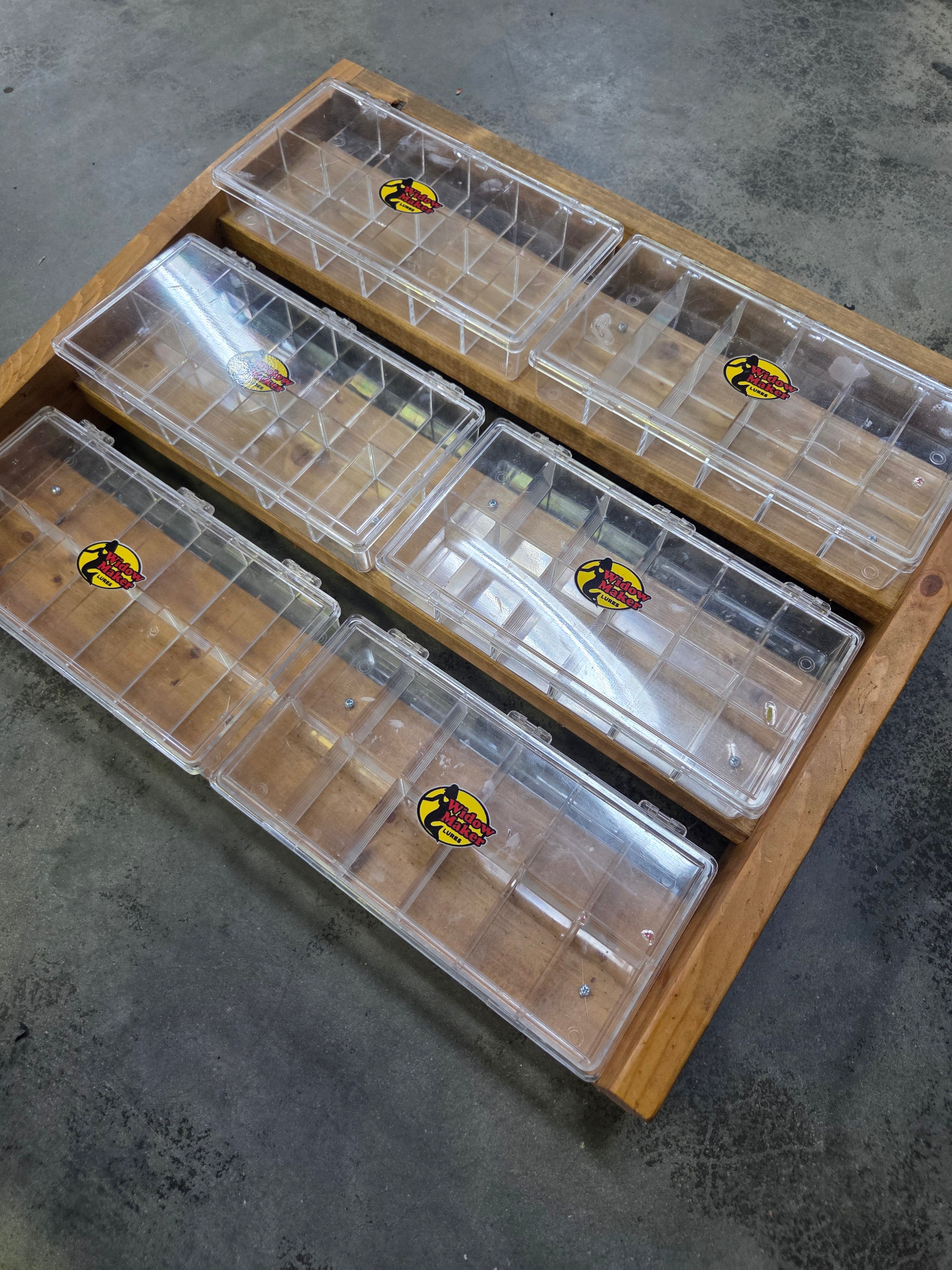 Hook & Tungsten Show Case Tackle Box