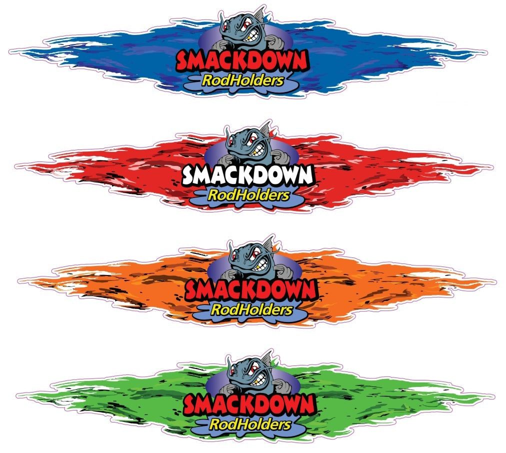 SmackDown Flame Decal