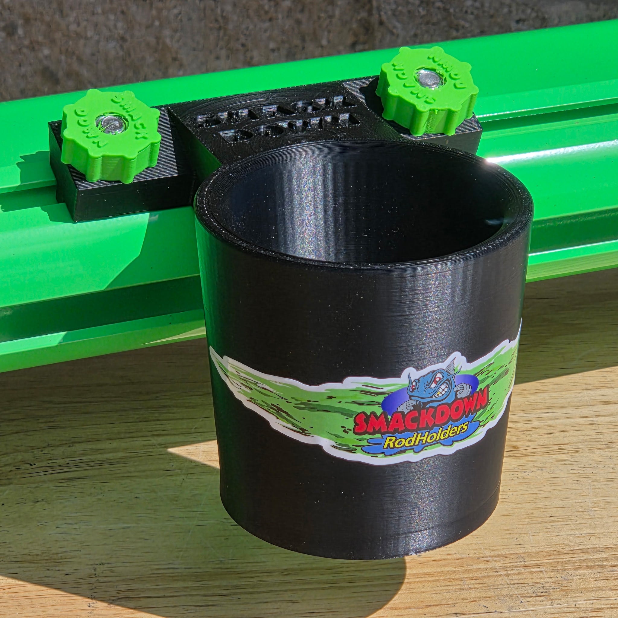 Track-Mounted Cup Holder