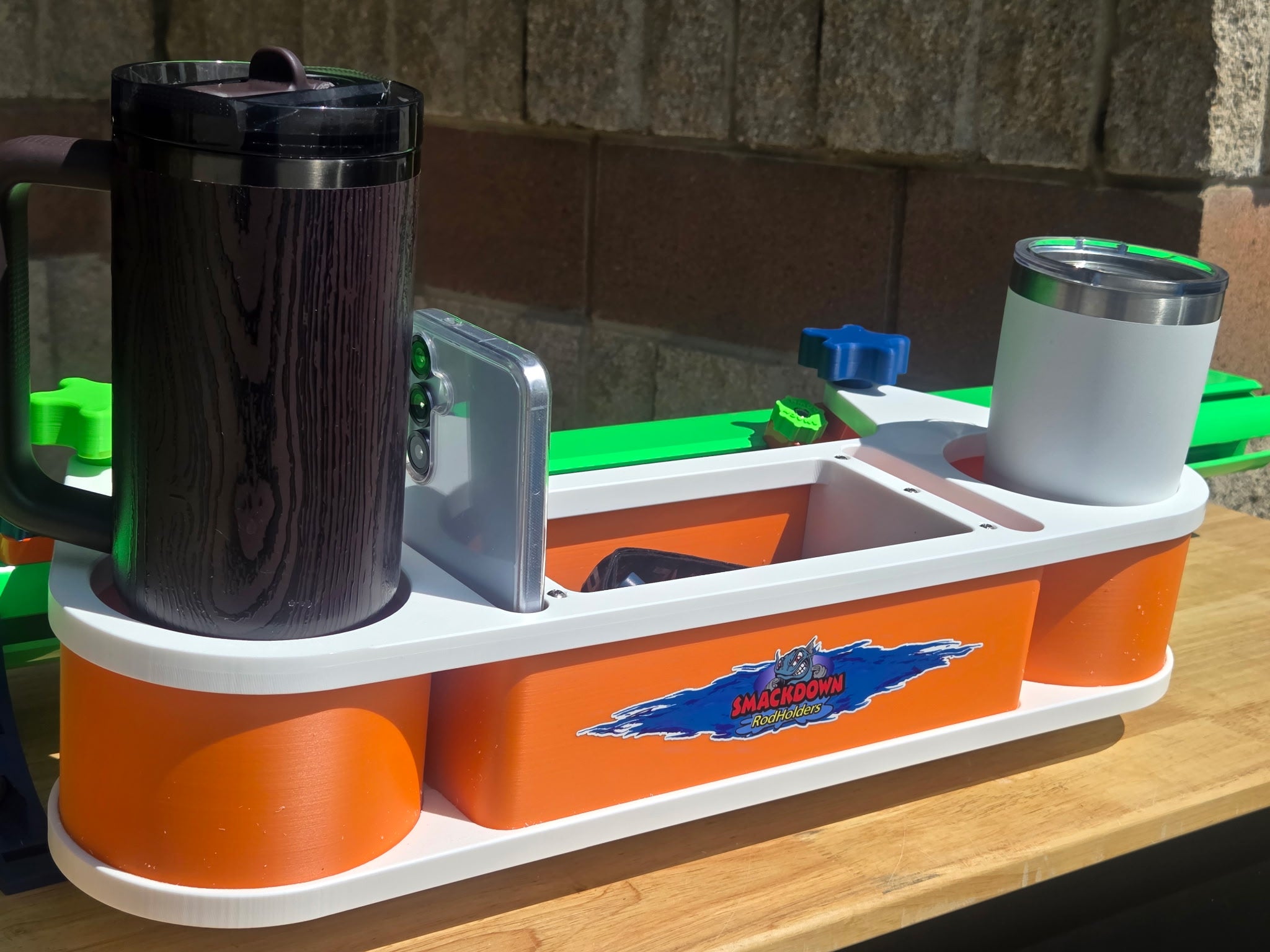 Track-Mounted Storage Caddy