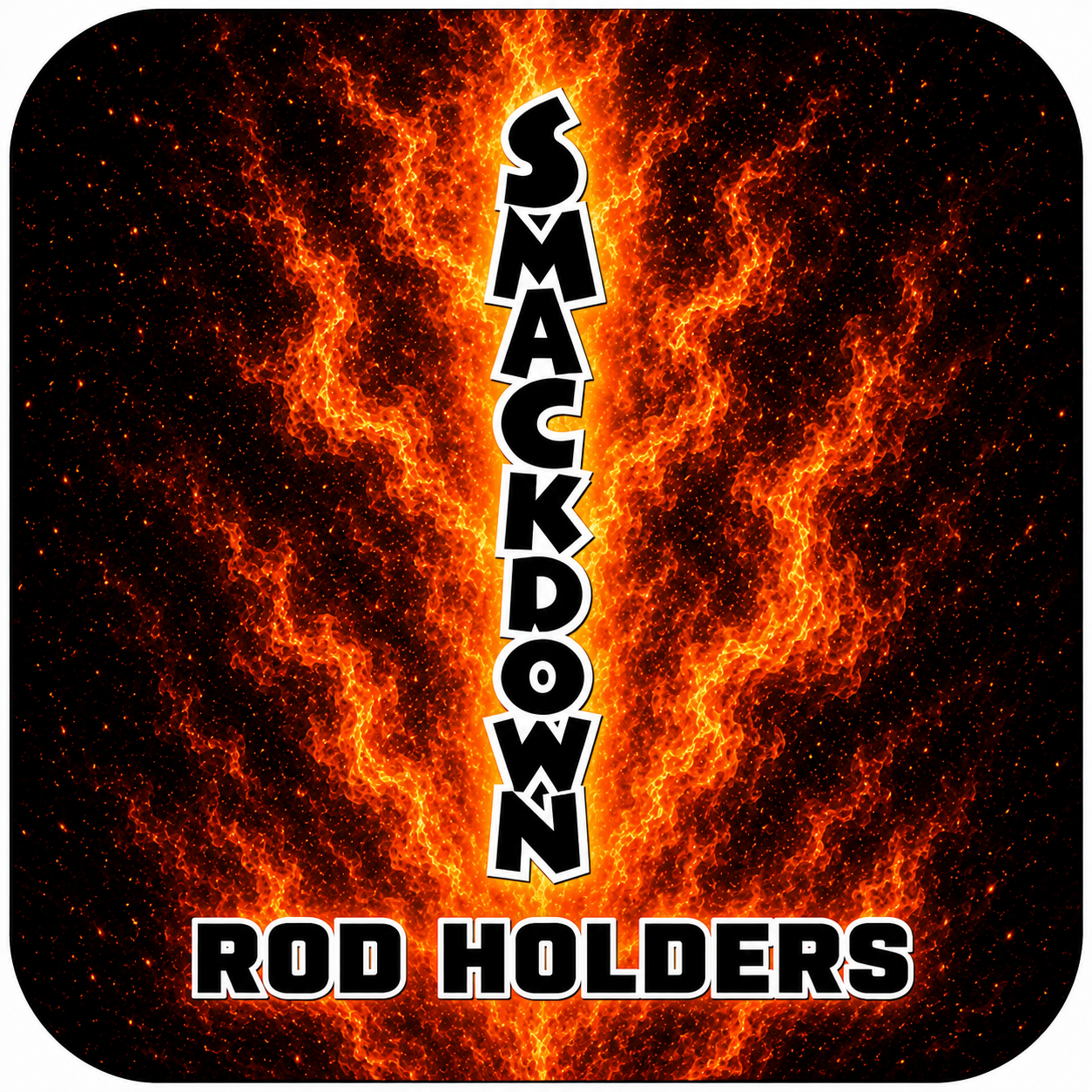 Smackdown Smokin' Hot Decal