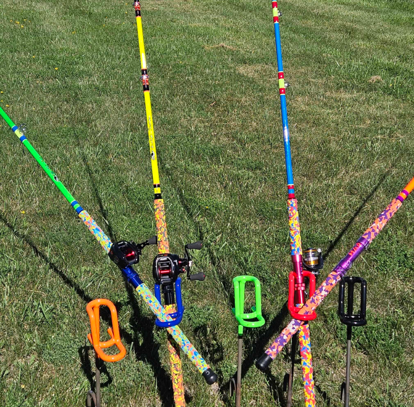 SmackDown Bank Rod Holders SmackDown Bank Rod Holders