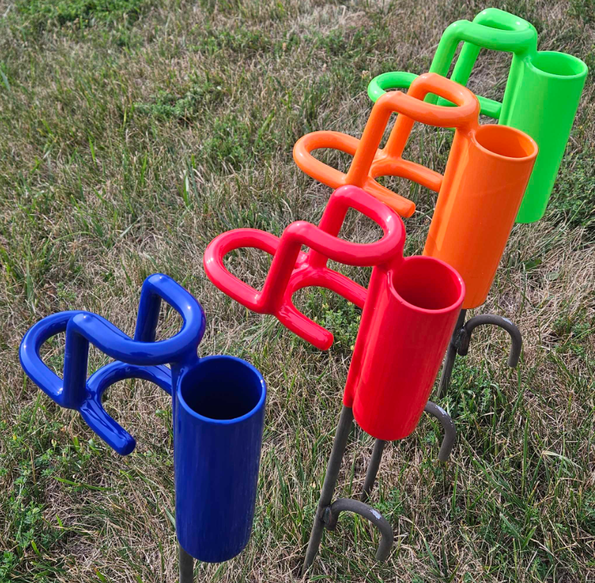 SmackDown Pipe Bank Rod Holders