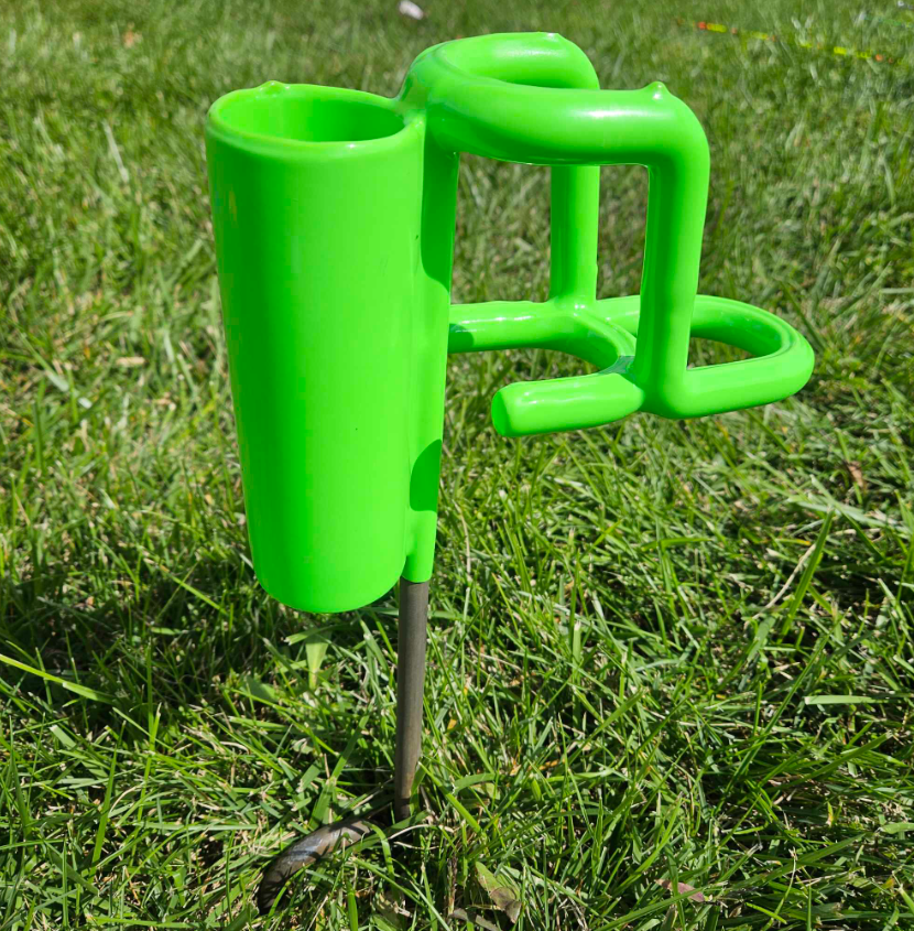 Rod Rack For Bank SmackDown Pipe Bank Rod Holders