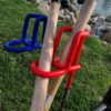 BANK ROD HOLDERS “fits TWO RODS in EACH Rod Holder” for bank or shoreline
