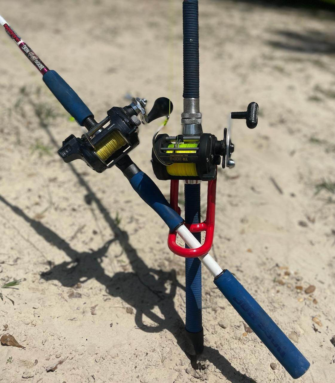 E-jades Fishing Rod Holders for Bank Fishing, Fishing Pole Holders