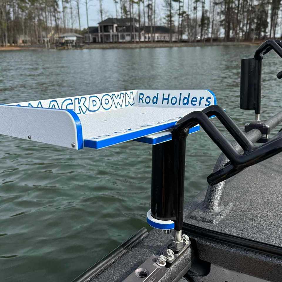 BAIT BOARD MOUNT for PIPE ROD HOLDERS (BANK OR BOAT) – Smackdown